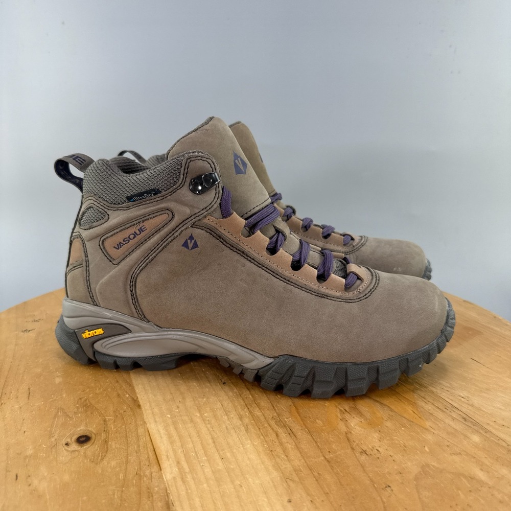 Vasque Talus Trek Womens Size 9 WIDE Ultradry Hiking Boots Waterproof Vibram
